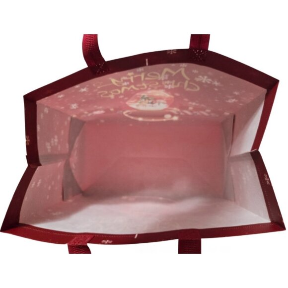 Large Reusable Non-Woven Foldable Lightweight Tote Christmas Gift Bags - NEW - Picture 3 of 11